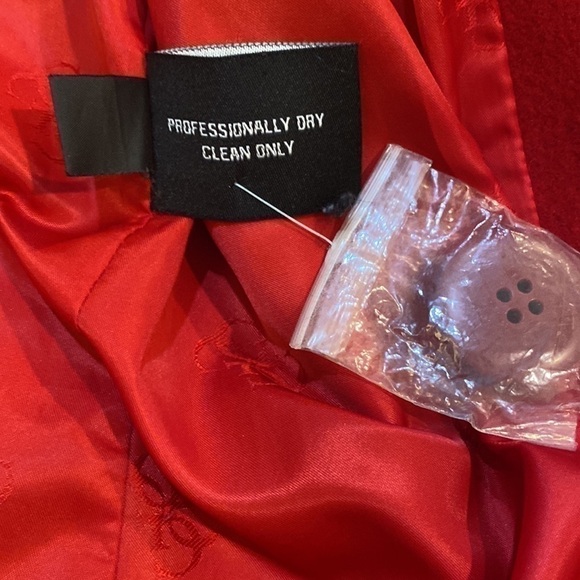 GEUSS red coat size large - Picture 7 of 9